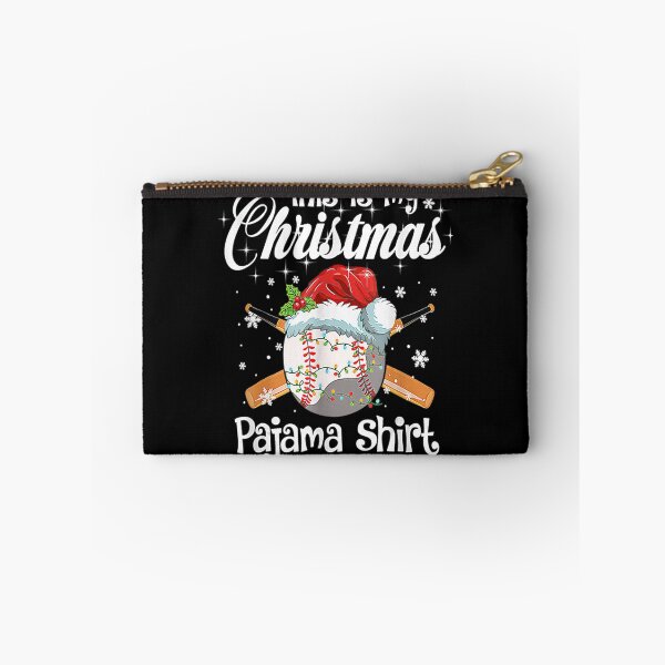 Artikelvorschau, Dieses ist mein Weihnachtspyjama-Baseball-Weihnachtsaufkleber entworfen und verkauft von batesyadi3.