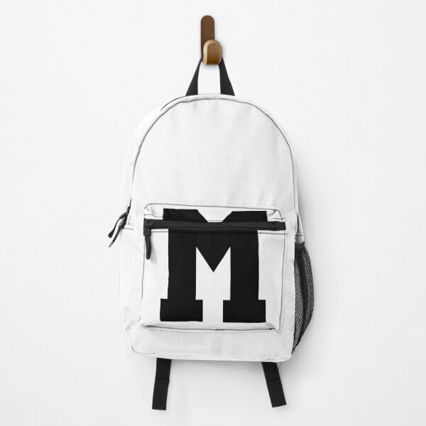 Item preview, Alphabet, Black M, Sports letter M designed and sold by TheCultStuff.