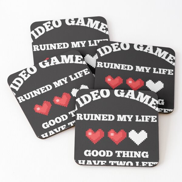 Item preview, Video Games Ruined My Life designed and sold by RED FIR.