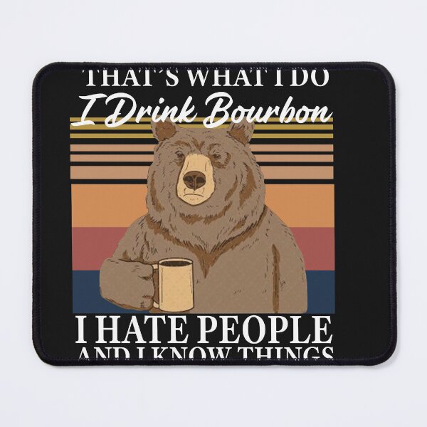Item preview, Bourbon Bear designed and sold by Moeez Javed.