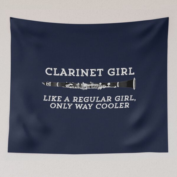 Item preview, Clarinet Girl  Like a regular girl Funny Clarinet designed and sold by HainoiGangbai.