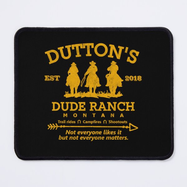 Item preview, Yellowstone Dutton's Dude Ranch TShirt designed and sold by Cuprahe2987.