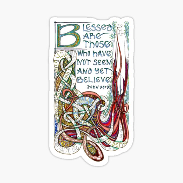 Item preview, Blessed Are designed and sold by Lindisfarne Scriptorium.