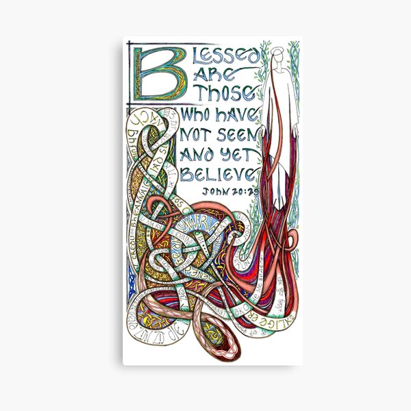 Blessed Are Canvas Print