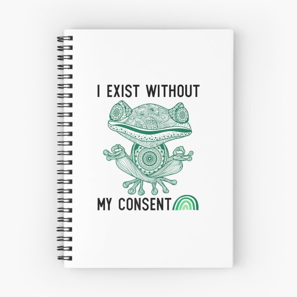 Item preview, I Exist Without My Consent Frog Shirt, Funny Depression Meme  designed and sold by josephpeti.