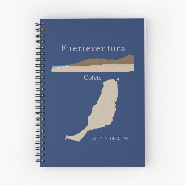 Item preview, Fuerteventura island Cofete beach, brown, blue, grey designed and sold by CreaVisArt.