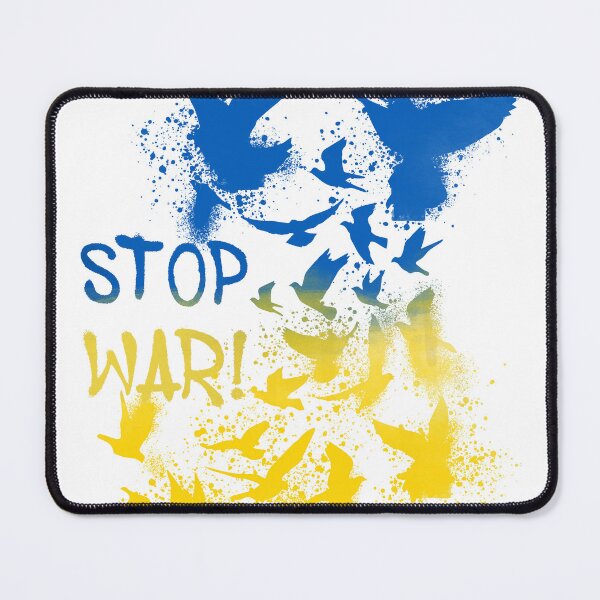 Item preview, stop war,ukraine,flag,doves,peace,war,graffiti designed and sold by theherbst131313.