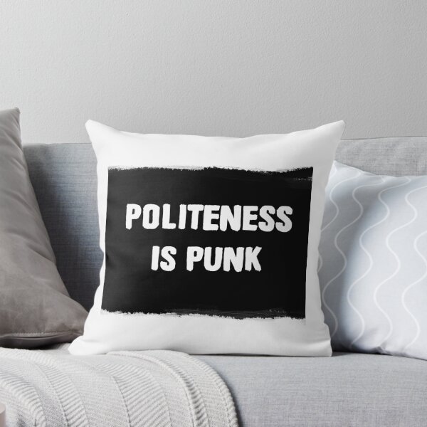 Item preview, Politeness Is Punk designed and sold by buzzeldritch.