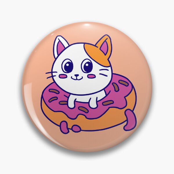Item preview, Donut Touch My Cat designed and sold by Madman Desain.