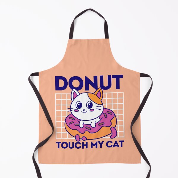 Item preview, Donut Touch My Cat designed and sold by Madman Desain.