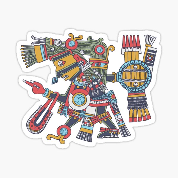Vista previa del artículo con la obra «Tezcatlipoca - Dios azteca de la noche - Deidad azteca», diseñado y vendido por nhtoan199.
