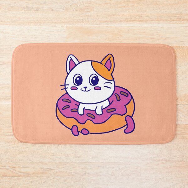 Item preview, Donut Touch My Cat designed and sold by Madman Desain.