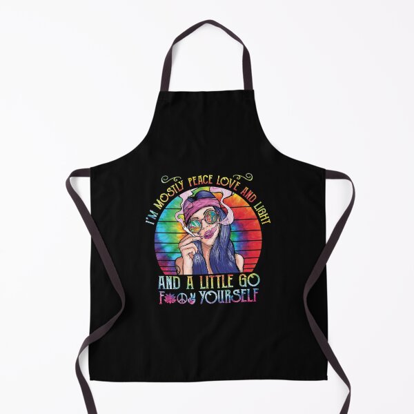 Item preview, Hippie Girl Peace and Love designed and sold by JamesGillitzer.