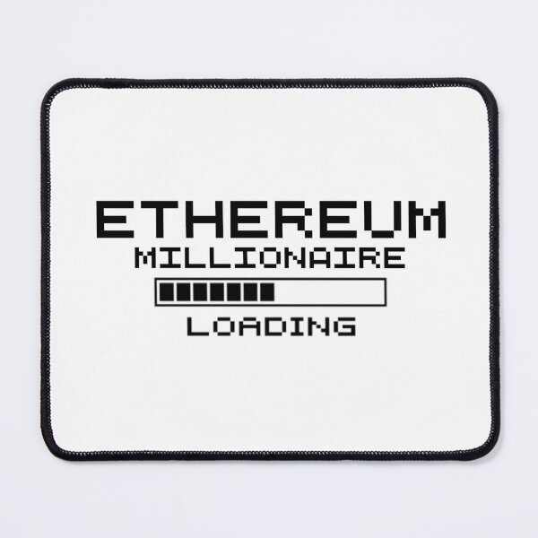 Item preview, CARGANDO MILLONARIO ETHEREUM... designed and sold by Crypto Pirates.