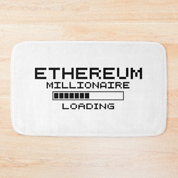 Item preview, CARGANDO MILLONARIO ETHEREUM... designed and sold by Crypto Pirates.