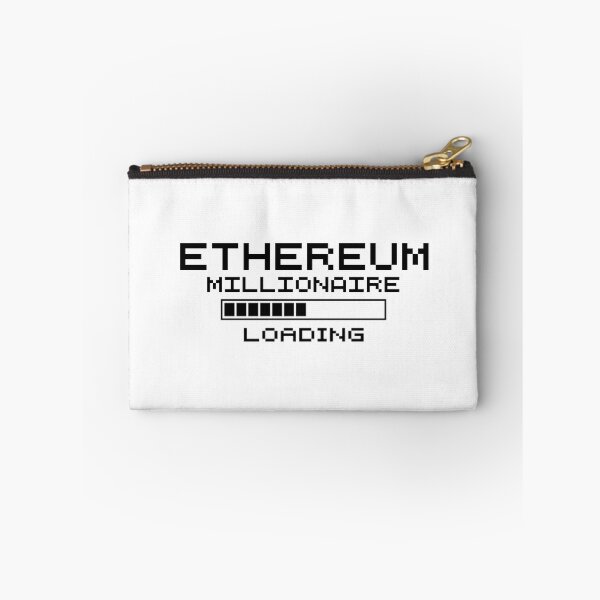 Item preview, CARGANDO MILLONARIO ETHEREUM... designed and sold by Crypto Pirates.