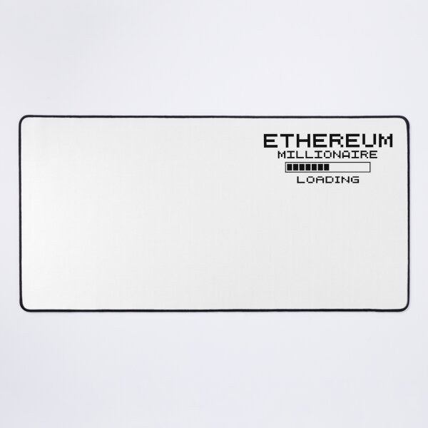 Item preview, CARGANDO MILLONARIO ETHEREUM... designed and sold by Crypto Pirates.