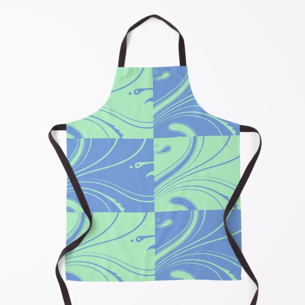 Item preview, Blue and light green pattern designed and sold by moxdesign.