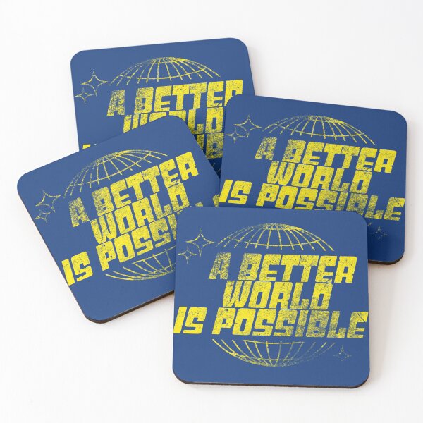 Item preview, A BETTER WORLD IS POSSIBLE designed and sold by xpelawix.