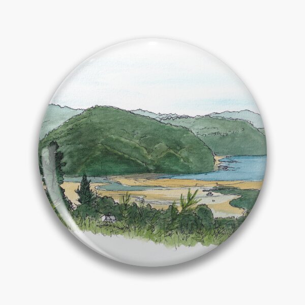 Item preview, Awaroa Bay - Abel Tasman Watercolour designed and sold by Tom Napper Design.