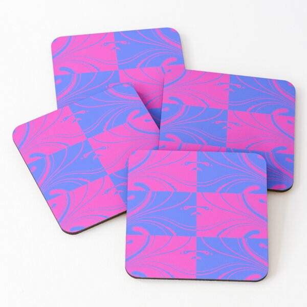 Item preview, Purple blue pattern designed and sold by moxdesign.