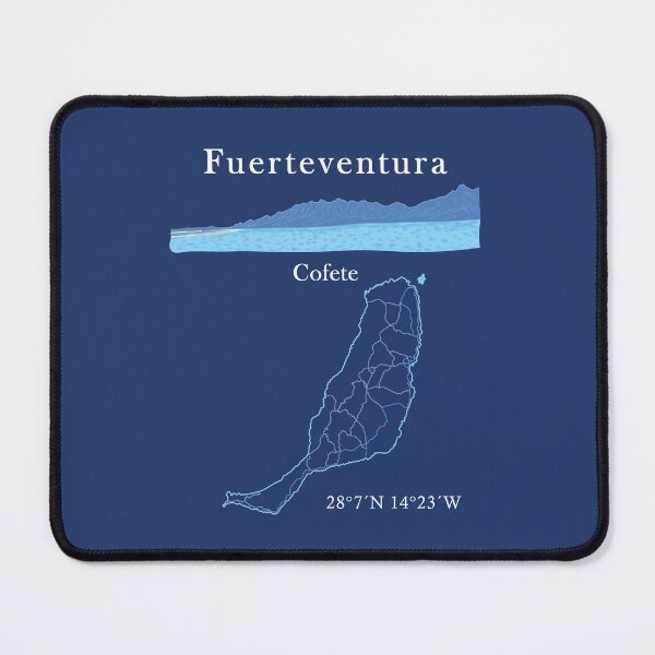 Item preview, Fuerteventura island Cofete beach, blue designed and sold by CreaVisArt.