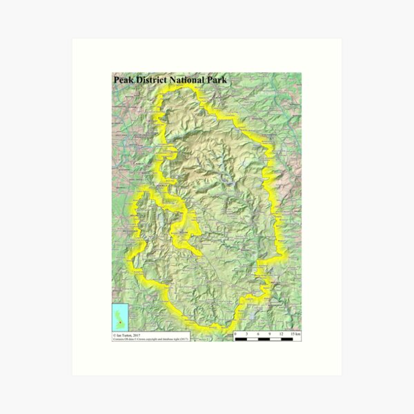 Peak District National Park Art Print