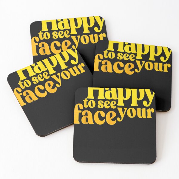 Item preview, Happy To See Your Face No More Mask Positive Influence designed and sold by TiBarkerr.