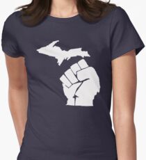 Michigan Resistance Women's Fitted T-Shirt