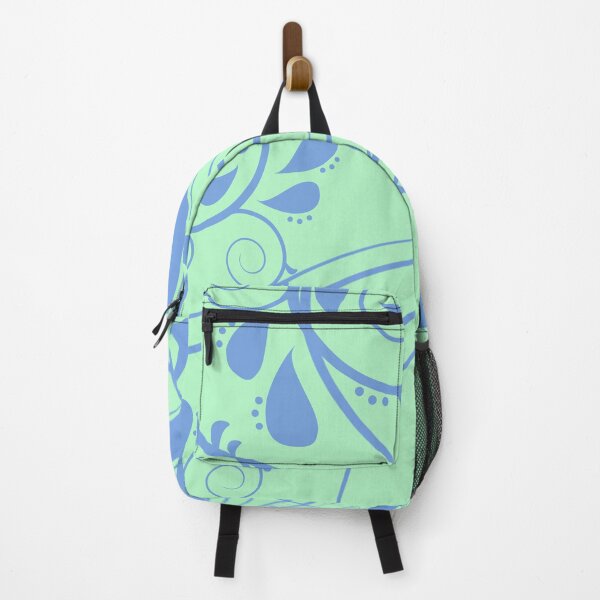 Item preview, Light green and blue pattern designed and sold by moxdesign.
