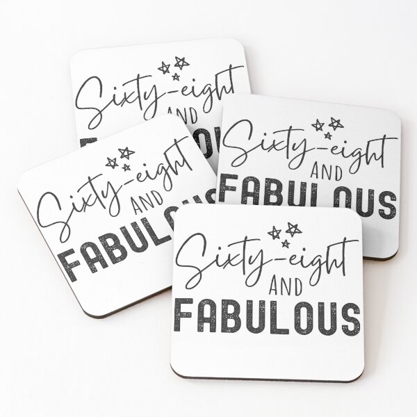 Item preview, 68 And Fabulous Birthday designed and sold by Equitees.