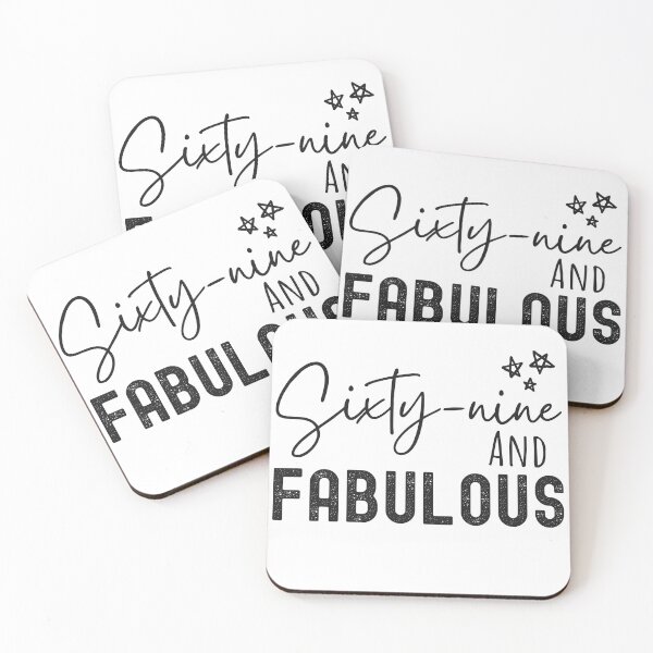 Item preview, 69 And Fabulous Birthday designed and sold by Equitees.