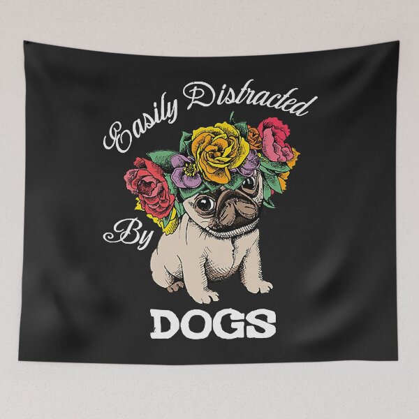 Item preview, Easily Distracted By Dogs I Like My Dog More Than I Like Premium designed and sold by PootinTuon.