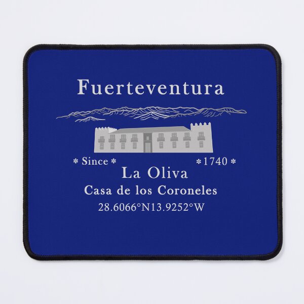 Item preview, La Oliva, Casa de los Coroneles, Fuerteventura island, grey designed and sold by CreaVisArt.