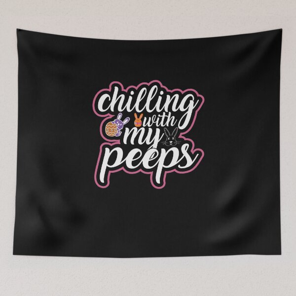 Item preview, Chilling with my peeps happy easter day designed and sold by Humber19912.