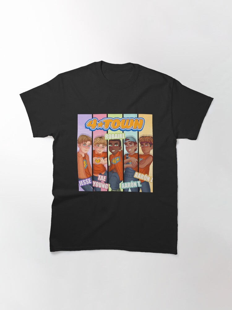 4 Town Jesse Tae Young Robaire Aaron T Aaron Z Classic T Shirt Sold By