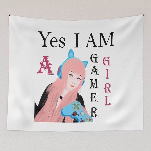 Item preview, Yes I Am A Gamer Girl designed and sold by adeleqo.
