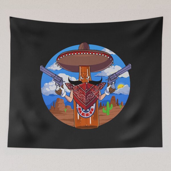 Item preview, Funny Cinco De Mayo Sombrero Beer Cowboy Pullover Hoodie designed and sold by PootinTuon.