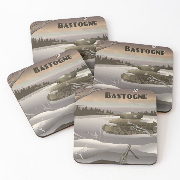 Item preview, Bastogne 1944 - Battle of the Bulge Travel Poster Classic T-Shirt designed and sold by DmitriFeinauer.