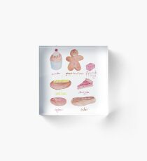 Bakery Window Acrylic Block