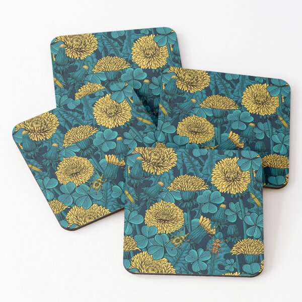 Item preview, The meadow in yellow and blue designed and sold by Katerina Mitkova Kirilova.