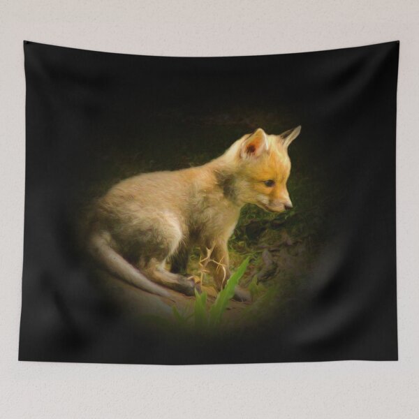 Item preview, Red fox cub designed and sold by Guardi71.