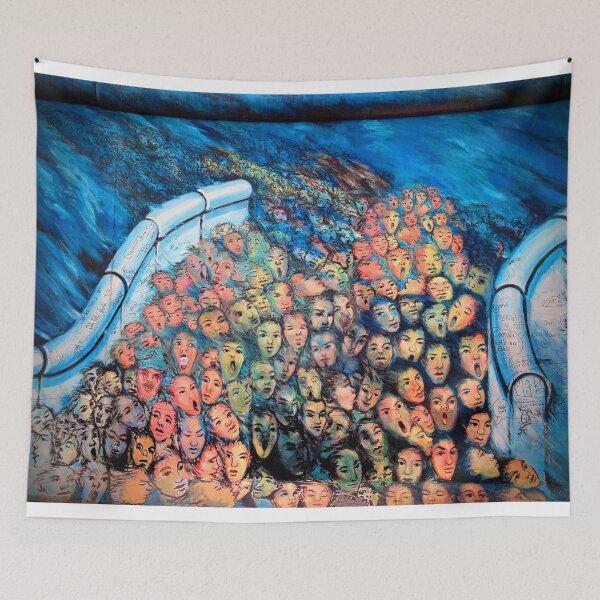 Item preview, Berlin Wall Graffiti Artwork Street Art Germany designed and sold by AndyEvansPhotos.