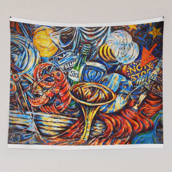 Item preview, Berlin Wall Graffiti Artwork Street Art Germany designed and sold by AndyEvansPhotos.