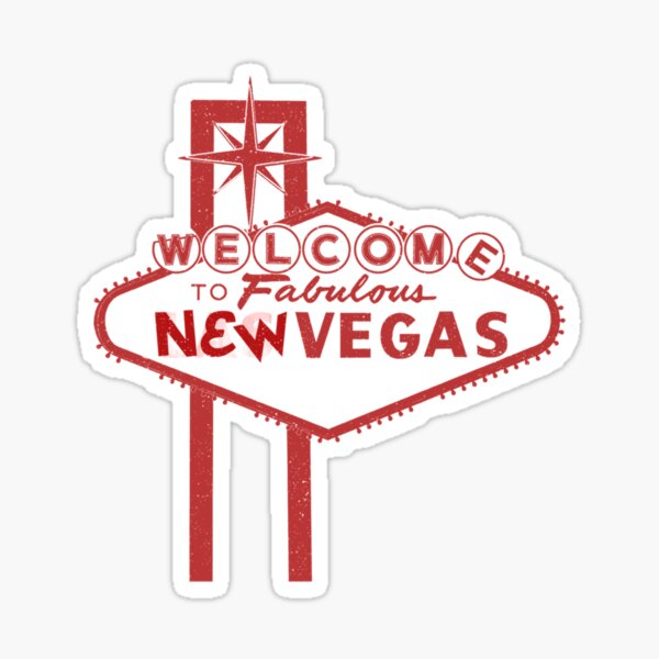 Item preview, Bienvenido a New Vegas Fallout New Vegas Red Logo Camiseta esencial designed and sold by ErikWagne.