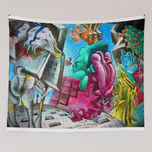 Item preview, Berlin Wall Graffiti Artwork Street Art Germany designed and sold by AndyEvansPhotos.