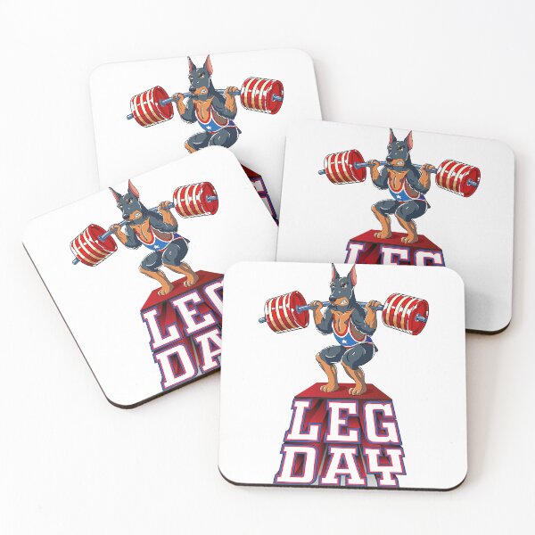 Item preview, Leg Day doberman Weight Lifting Squat Gym designed and sold by GangDongSoo.