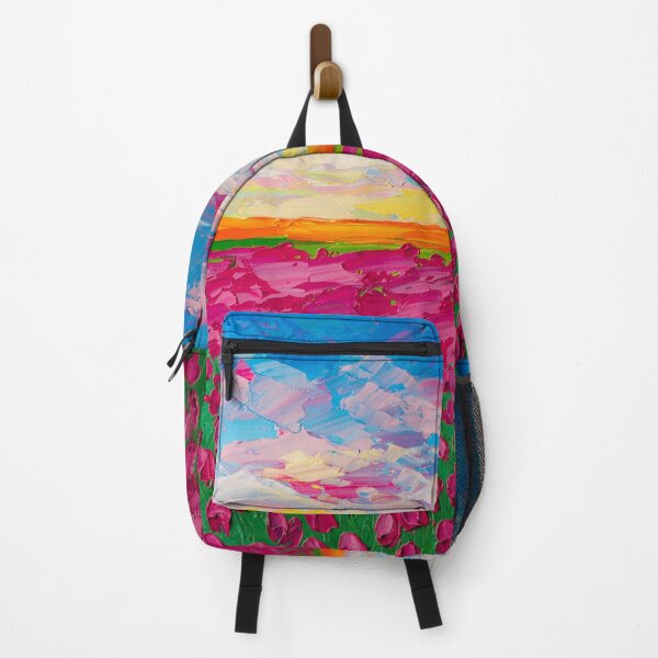 Item preview, Colorful tulip fields designed and sold by ArinasFineArt.