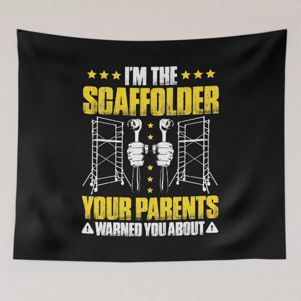 Item preview, Scaffolder Scaffolding Scaffold Builder Staging designed and sold by Krautshirts.