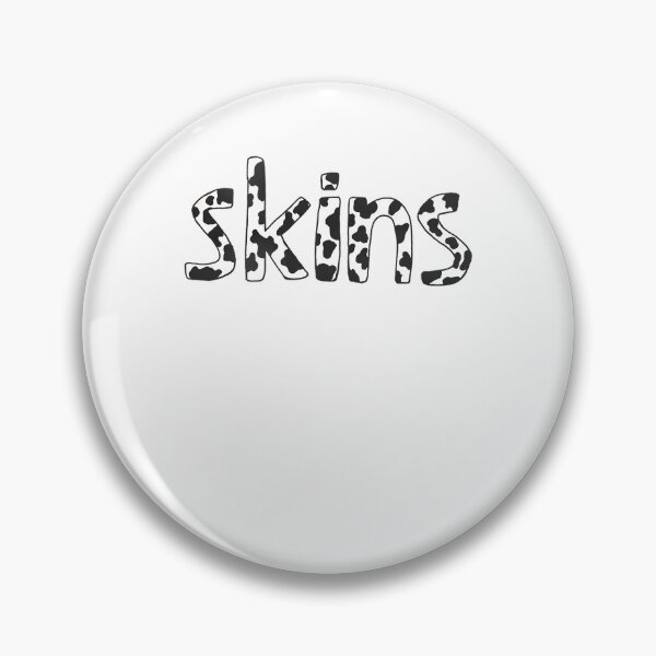 Item preview, Gift Idea Skins Tv Show Sticker Logo Cow Print, Pattern Season 1 Black White Mardyclothing designed and sold by Heathcote1990.